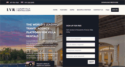 Desktop Screenshot of luxuryvillarentals.com